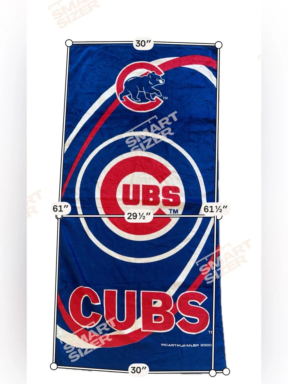 Chicago Cubs Beach Towels Set of 2 Clean and unused. Slightly different sizes.